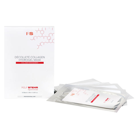 RS DermoConcept - Collagen Management - Décolleté Collagen Hydrogel Mask (10 Stk.) KABINE