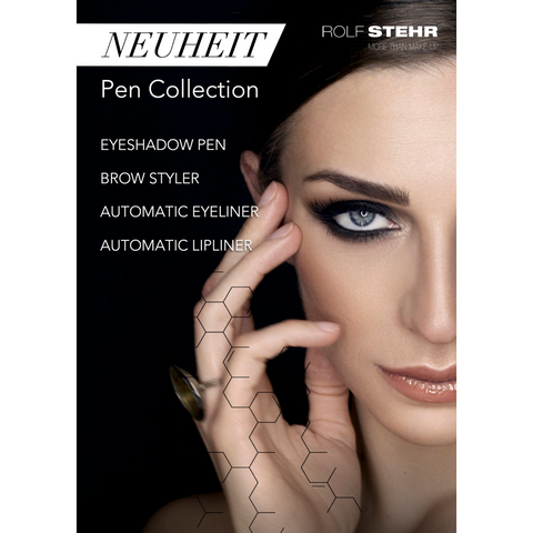 Display Rückwandbild, hoch "Neuheit: Pen Collection"